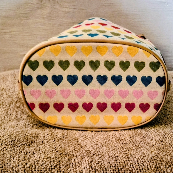Dooney & Bourke Mini Hearts Bucket Bag - Picture 5 of 5